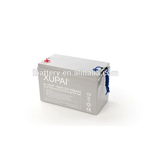 Free Maintenance Type and 12v Voltage 100Ah rechargeable solar battery