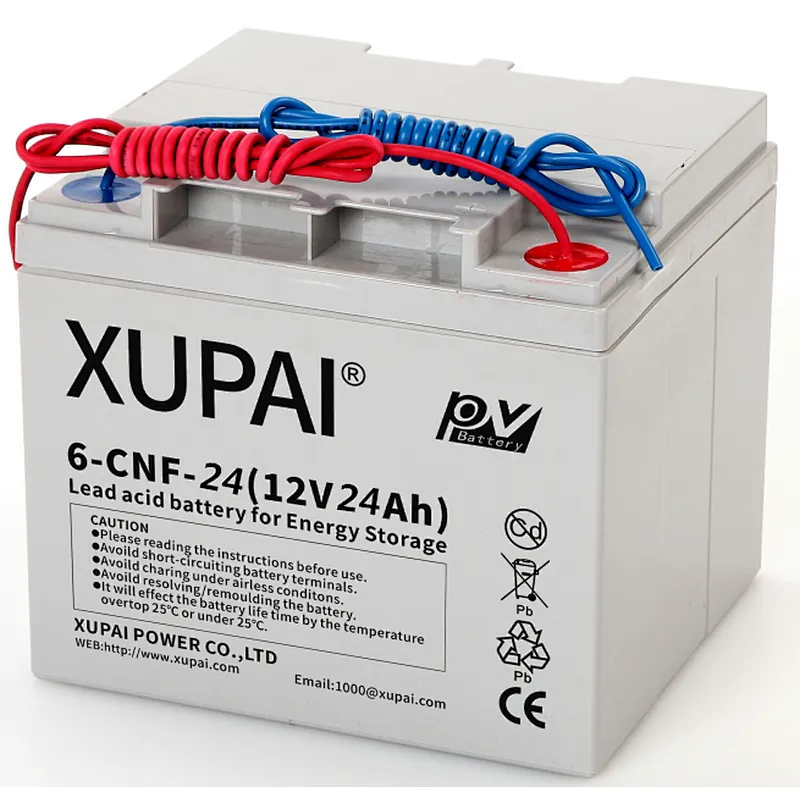 XUPAI 12v 24v 48v Good Quality Lead Acid Battery Electric Bike Battery 12V 24AH