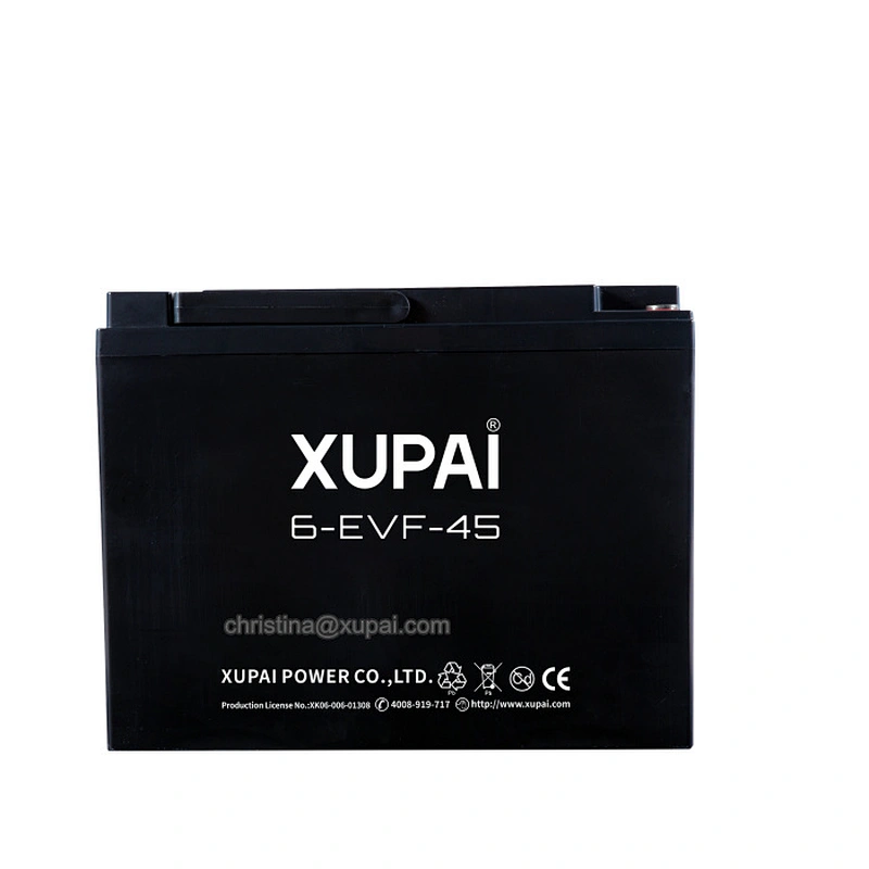 6-EVF-45 12V/36v/48v45AH China top manufacturer e-bike battery