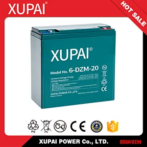 automotive maintenance car battery 6-DZM-20 (XUPAI)