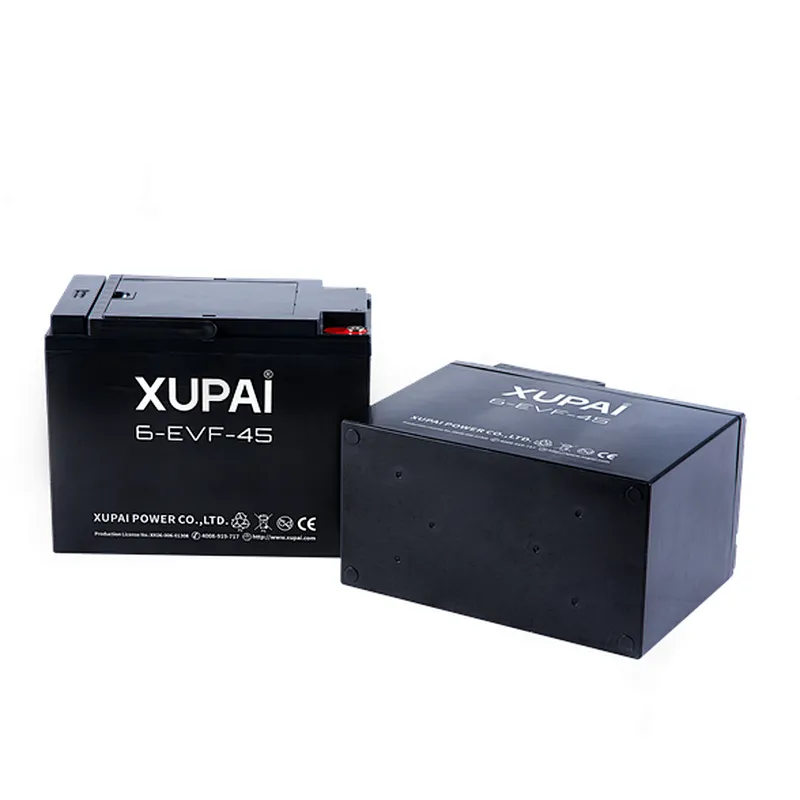 12V 45AH 6-EVF-45 Lead Acid power battery for forklift/auto rickshaw