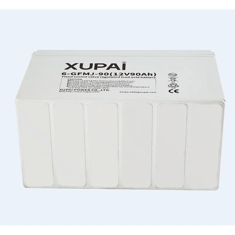 12V 90ah Back-Up Source AGM VRLA Battery 6-GFM-90 XUPAI brand
