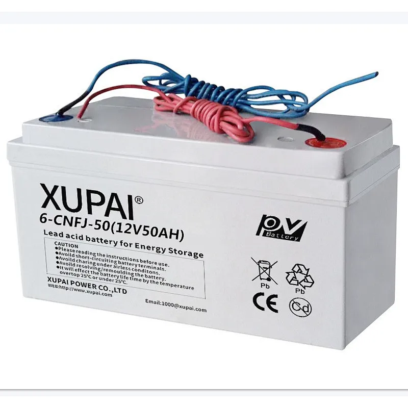 12V 50AH 6-CNF(J)-50 free maintenance Gel/ AGM/ Lead acid storage battery for solar panel for Saudi Arabia market