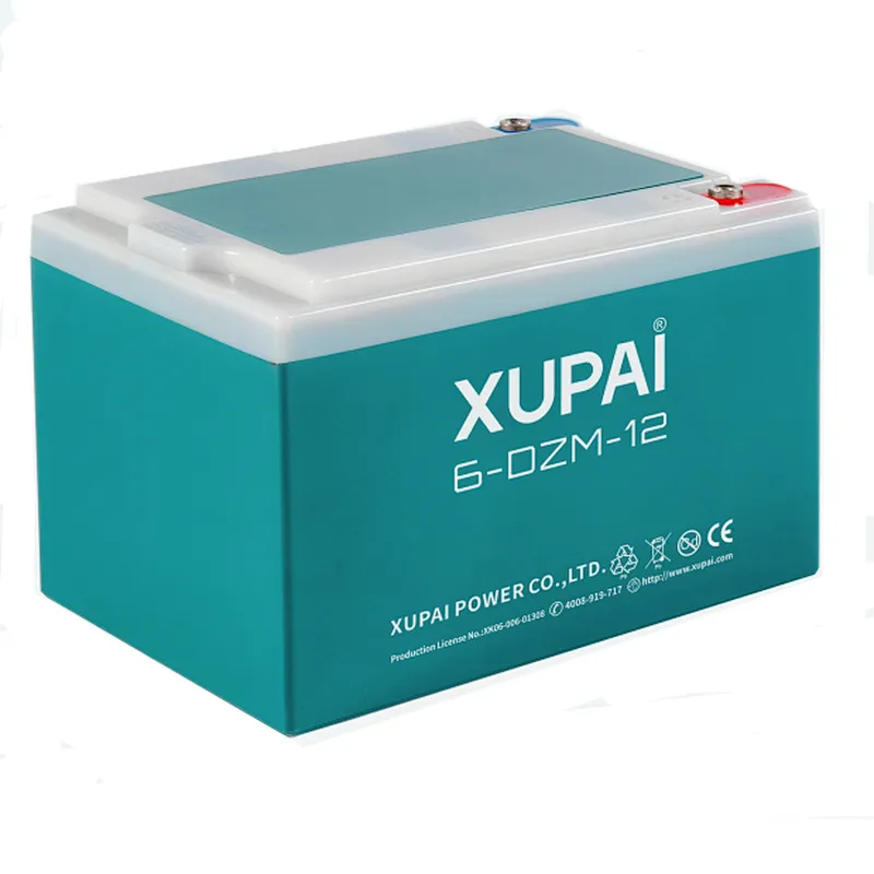 professional manufacturer lead acid batteries electric bike motorcycle 6-DZM-12 12ah aeg 12v battery
