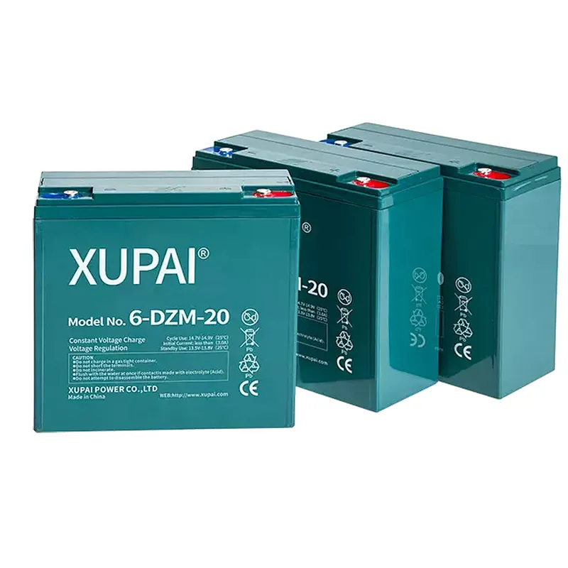Durable Absorbed Glass-Mat AGM Lead Acid power battery of 6-DZM-12 for Ebike