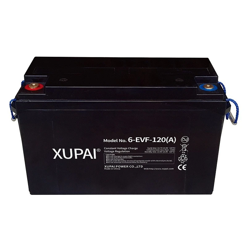 XUPAI Electric Vehicle Battery 6-EVF-120(A) 12V 120A Batteries