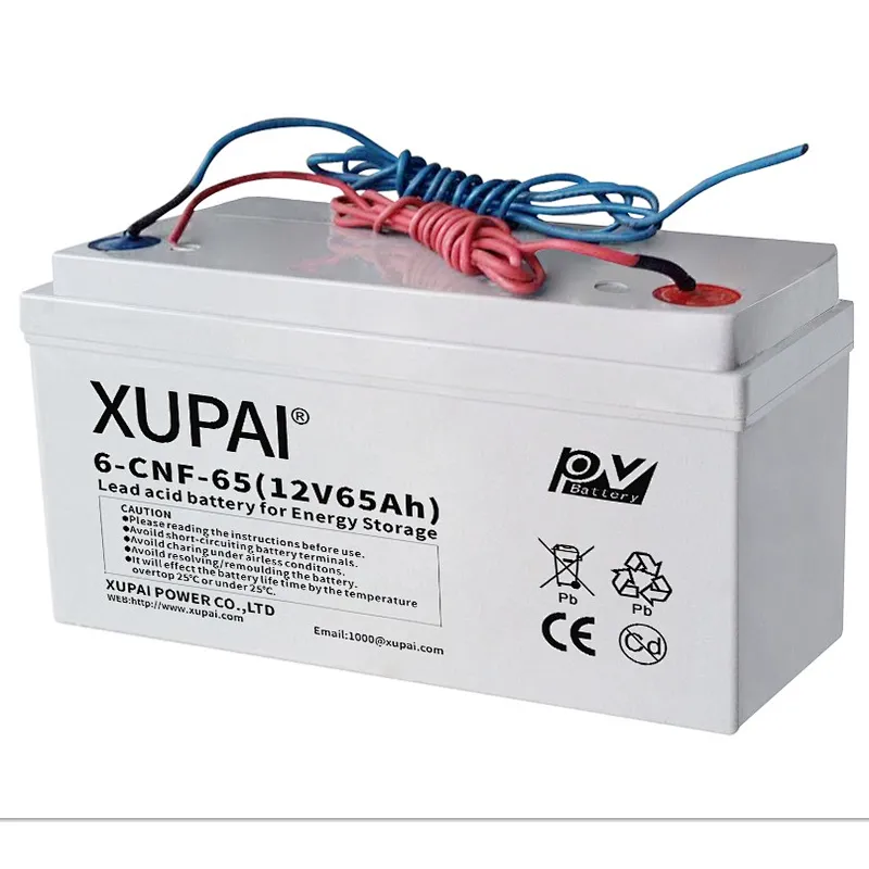 12V 65AH 6-CNF(J)-65 free maintenance Gel/AGM/Lead acid storage battery for solar panel