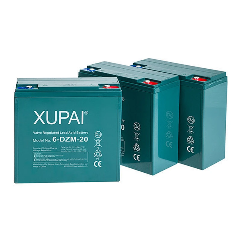 12v 20ah electric vehicle 6-DZM-20 battery for electric scooter
