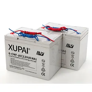 On sale Deep cycle 12V 80AH 6-CNF(J)-80 free maintenance Gel/ AGM/ Lead acid storage battery for solar panel