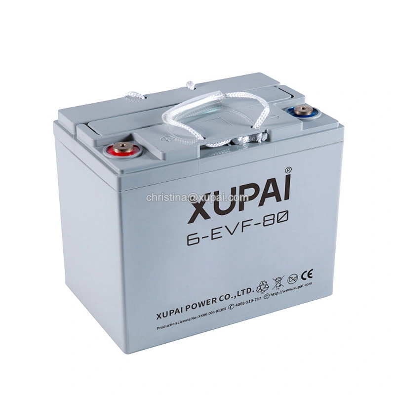 6-EVF-100 60V100AH 48V100AH deep cycle AGM car battery
