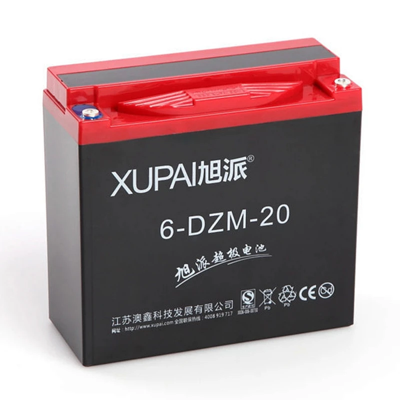 12v 20ah 6-DZM-20 GEL AGM EV Battery for India market