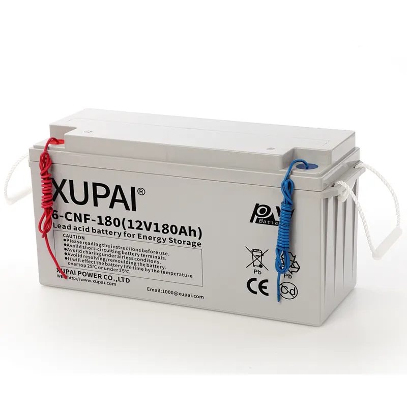 Wholesale Philippines 12V 180AH 6-CNF(J)-180 free maintenance Gel/ AGM/ Lead acid storage battery for solar panel  Xupai Brand