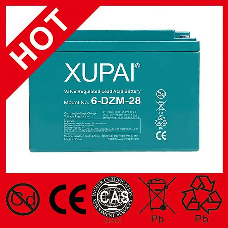 18V 28AH Rechargeable lead acid used storage batteries for sale