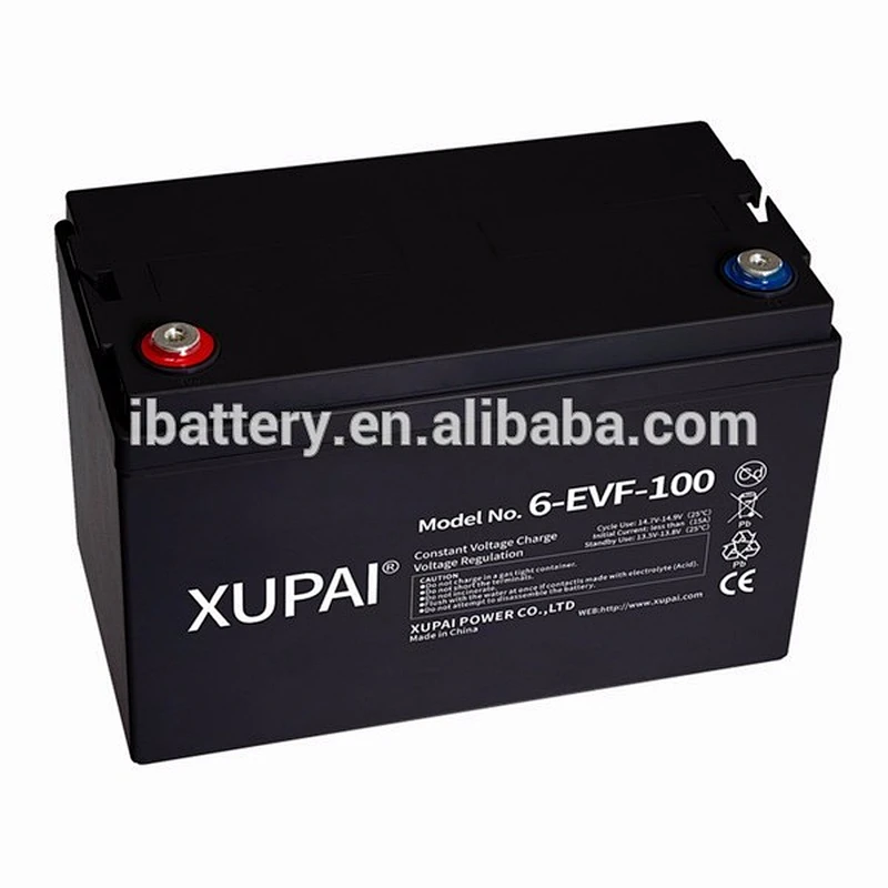 sealed battery for electric powered vehicle golf cars and buggy made in China 12V 100AH,whatsapp +8615967137161