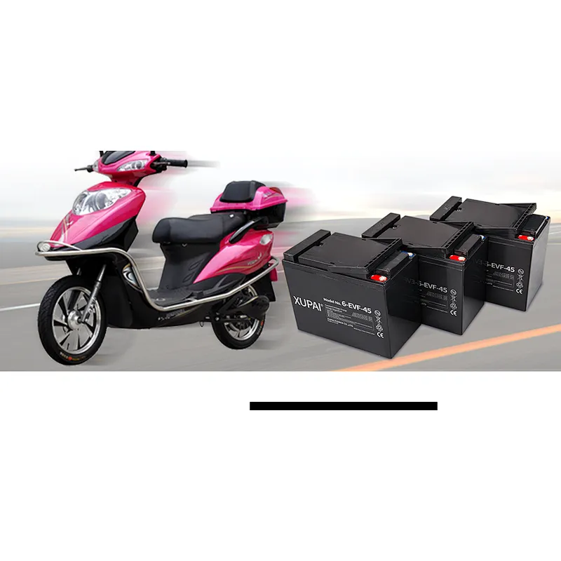 XUPAI 12V 45AH Power Batteries with maintenance free