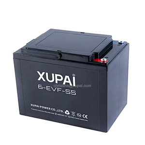 6-EVF-55 12V24v36v48v60v 55AH Lead-Acid batteries for three wheelers cars