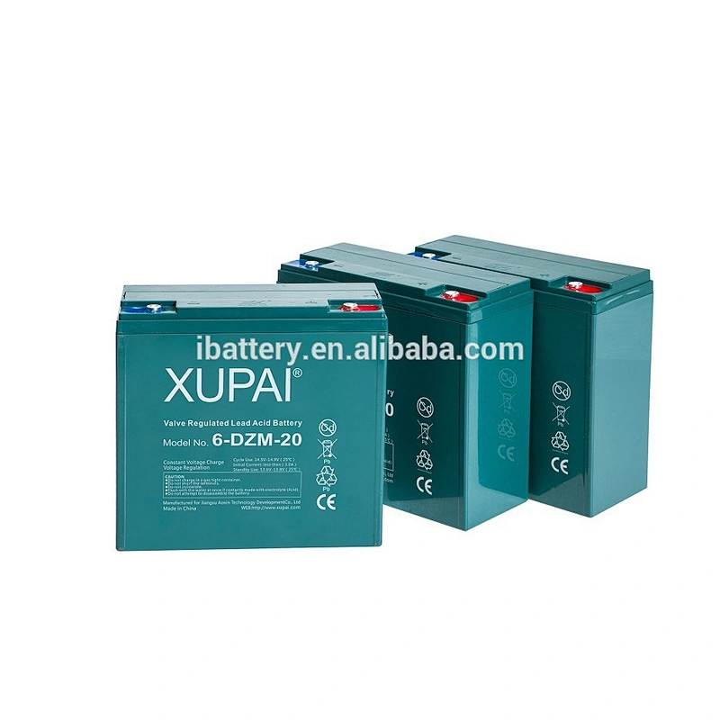 Low price high quality electric scooter bike bicycle battery 12v 20ah 6-DZM-20 lead acid rechargeable