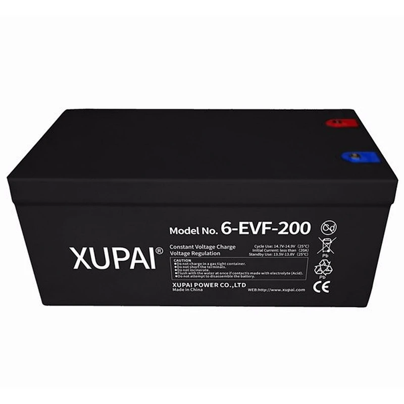 3-EVF-200 Sealed Lead Acid Type 6V 200AH Battery for Electric car Batteries