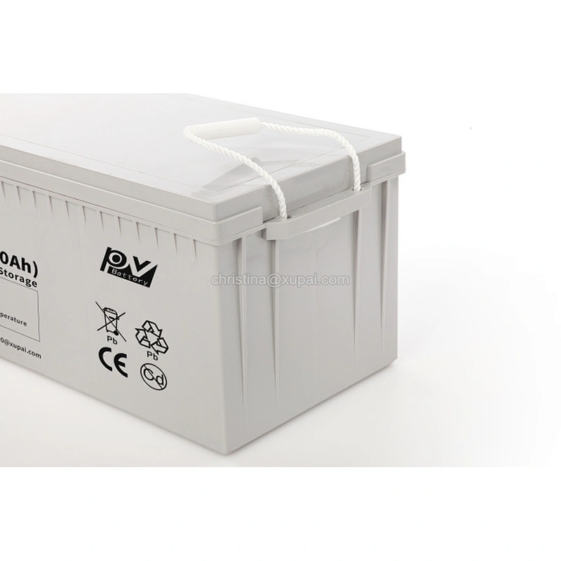 12v 200ah ups battery deep cycle solar battery kit for home