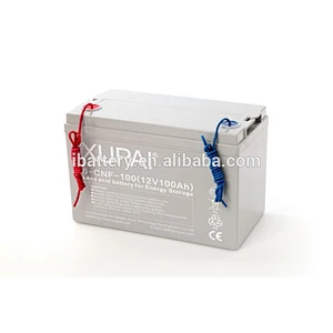 Good quality Free Maintenance Type and solar system, energy storage Usage 12V 100Ah battery