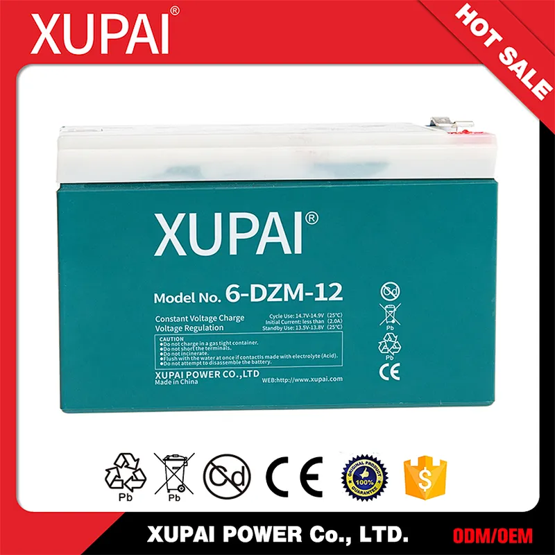 6-DZM-12 Electric Bike Battery Lead Acid Battery 12V 12ah