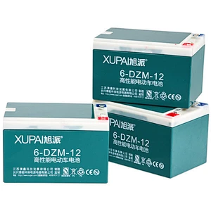 Maintenance free 12 volt 12Ah battery for electric bicycle