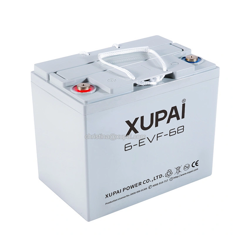 6-EVF-80 12V 80AH sealed power battery for electrical cargo car or cargo van