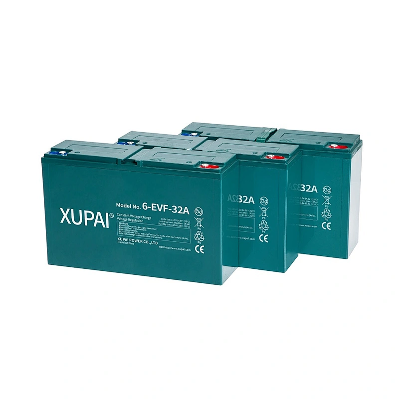 Top China Battery Manufacturer 6-EVF-32A E-bike Battery 12V 32AH Batteries