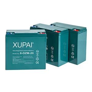 Deep Cycle 12V Battery Storage+Batteries for Scooter