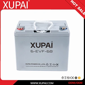 6-EVF-80 12V 80AH sealed power battery for electrical cargo car or cargo van
