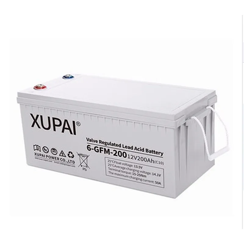 XUPAI Solar batteries 12V 200Ah for wind system