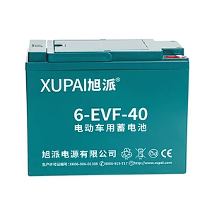 XUPAI 12V 40Ah 6-EVF-40 (3hr) electric tricycle battery
