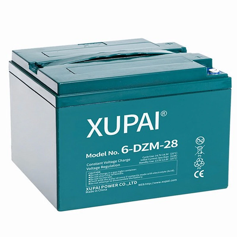 12v 28ah lead acid deep cycle battery for scooter