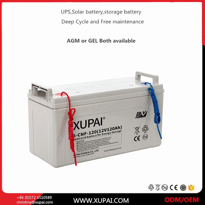12V 50AH 6-CNF(J)-50 free maintenance GEL battery for solar panel