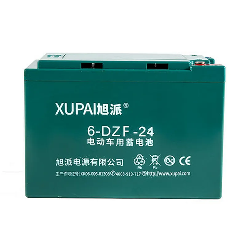 12V 24AH Lead Acid power battery price of 6-DZF-24 for battery auto rickshaw/bicycle/e-bike