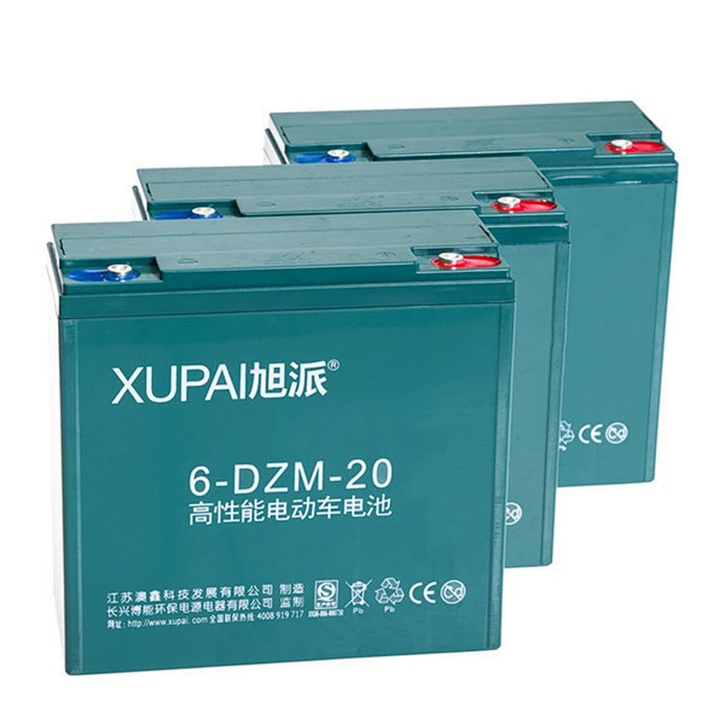 6-DZM-20 12V 20AH battery storage for electric bike