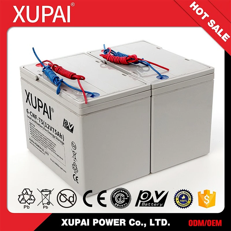 6-CNF(J)-75 12v 75ah lead acid battery solar panel battery for energy storage lowe price