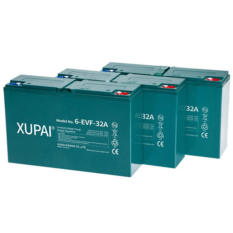 XUPAI electric scooter battery 12V 32Ah 6-EVF-32A(3hr) E-scooter battery