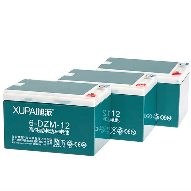12Ah deep cycle battery xupai 12v batteries for electric vehicle