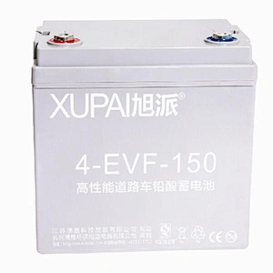 High Power  Golf Car Battery 4-EVF-150 XuPai Batteries 8V 150AH L260*W180*H280MM Made in China