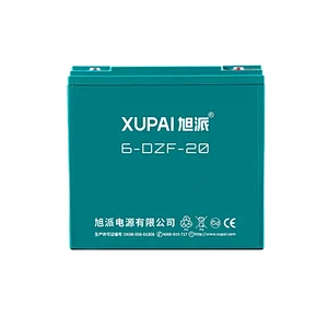 XUPAI e-bike 48v 12 dzm 20 12v 20ah battery with CE certificate