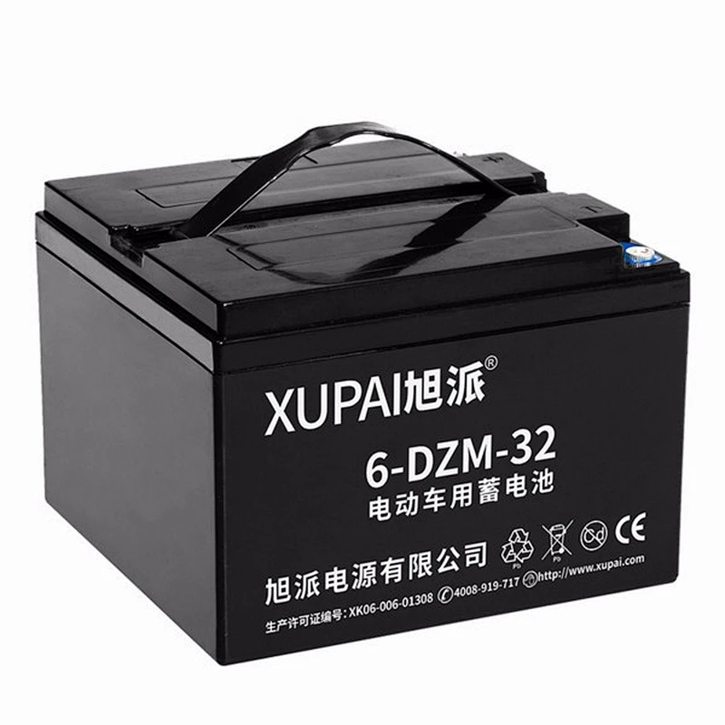 Top Battery China Manufacturer 6-EVF-32B E-bike Battery 12V 32AH Batteries