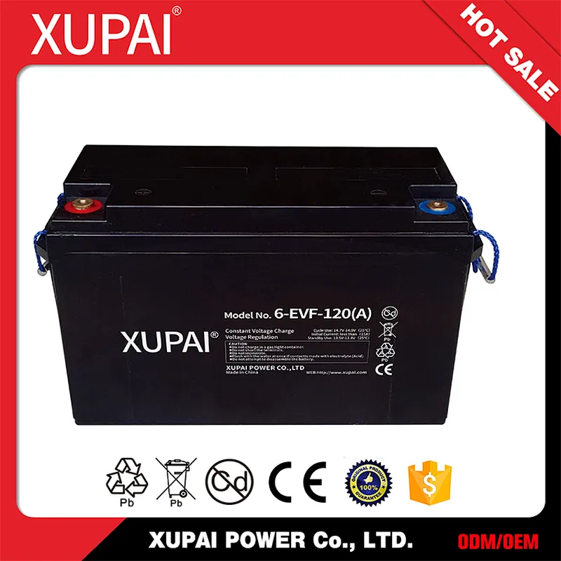 6-EVF-120 OEM ODM Battery Pack for Road Car 48V 24volt 12V 120AH
