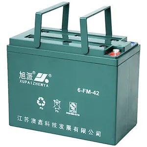 Long life span 12v42ah storage battery golden sun batteries