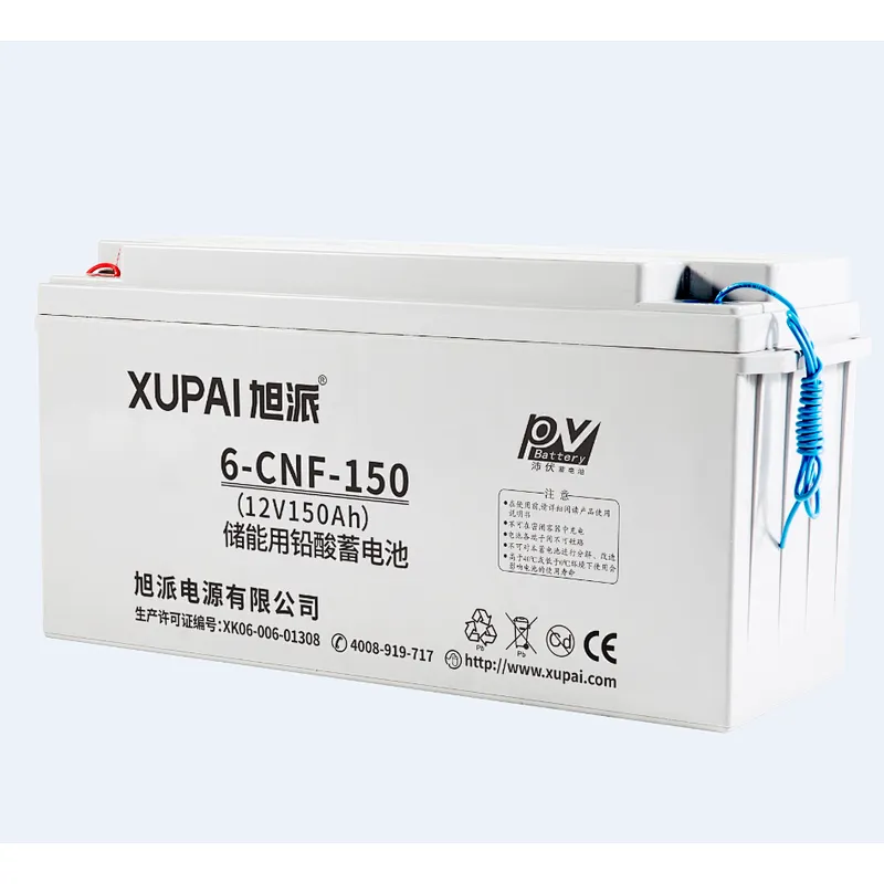XUPAI panel 12v solar light battery with CE certificate