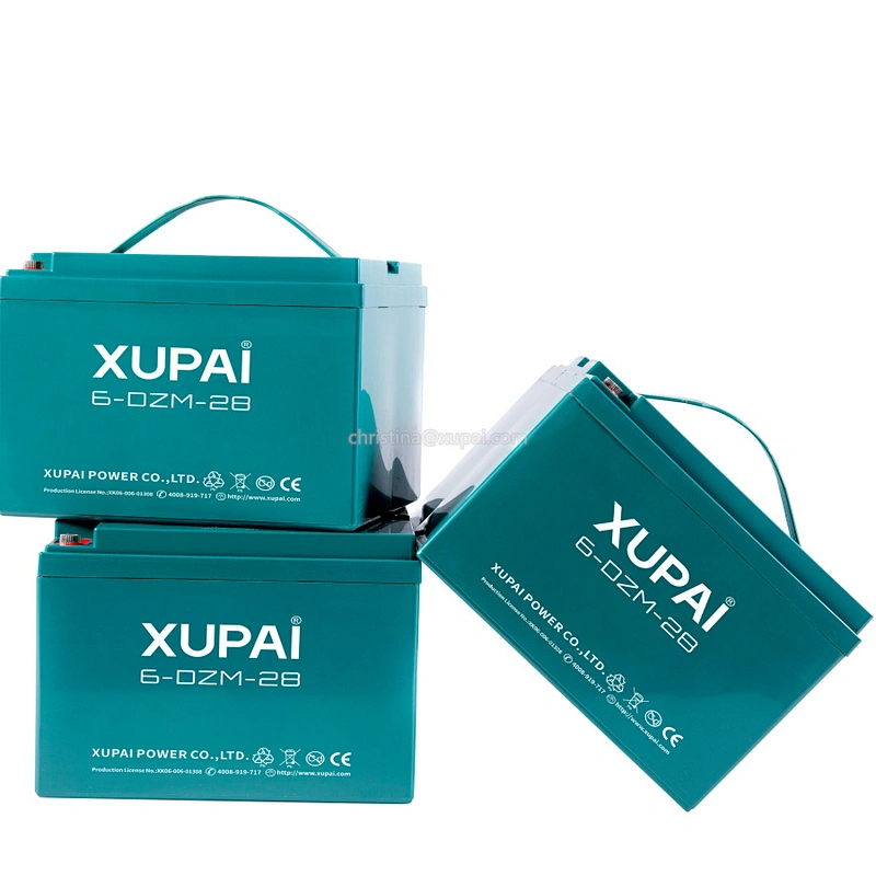 6-dzm-28/6-dzf-28 48V 28AH/30AH lead acid deep cycle e-bike battery packs