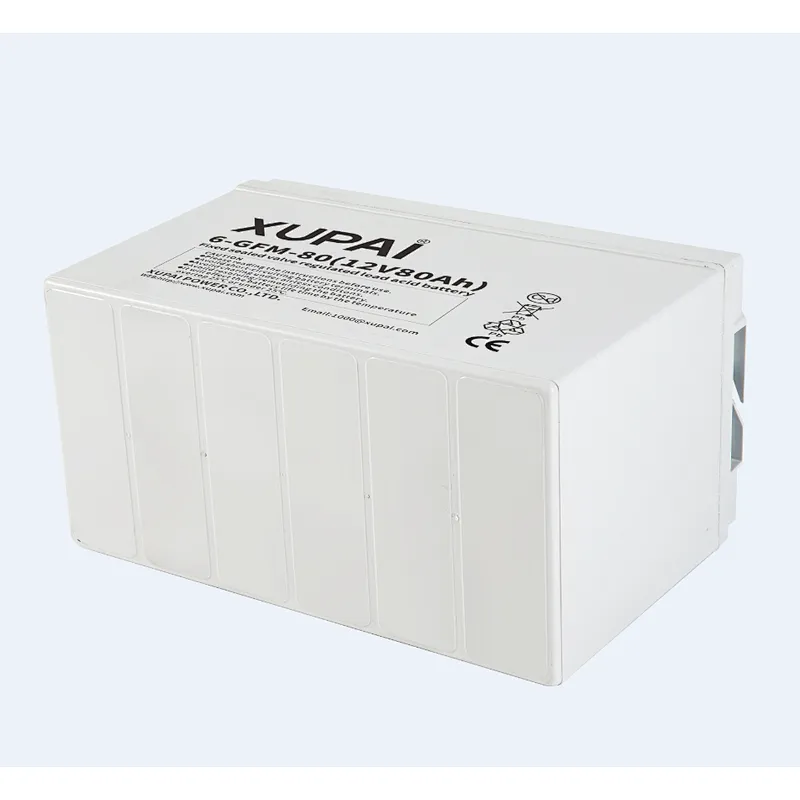12V 80ah Back-Up Source AGM VRLA Battery 6-GFM-80 XUPAI brand
