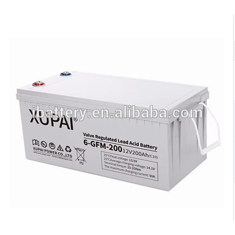 Factory direct heat resistant solar gel battery 12v 200ah with cheap price for solar system