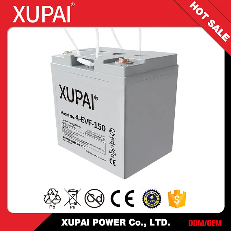 4-EVF-150 Rechargeable Battery 8v 150ah for for Electric Vehicle Battery / Golf Cart / Sightseeing Car