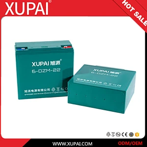 12V 22AH 6-DZM-22 electric Rechargeable bike battery price